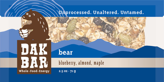 Dak Bar Bear – Blueberry, Almond & Maple