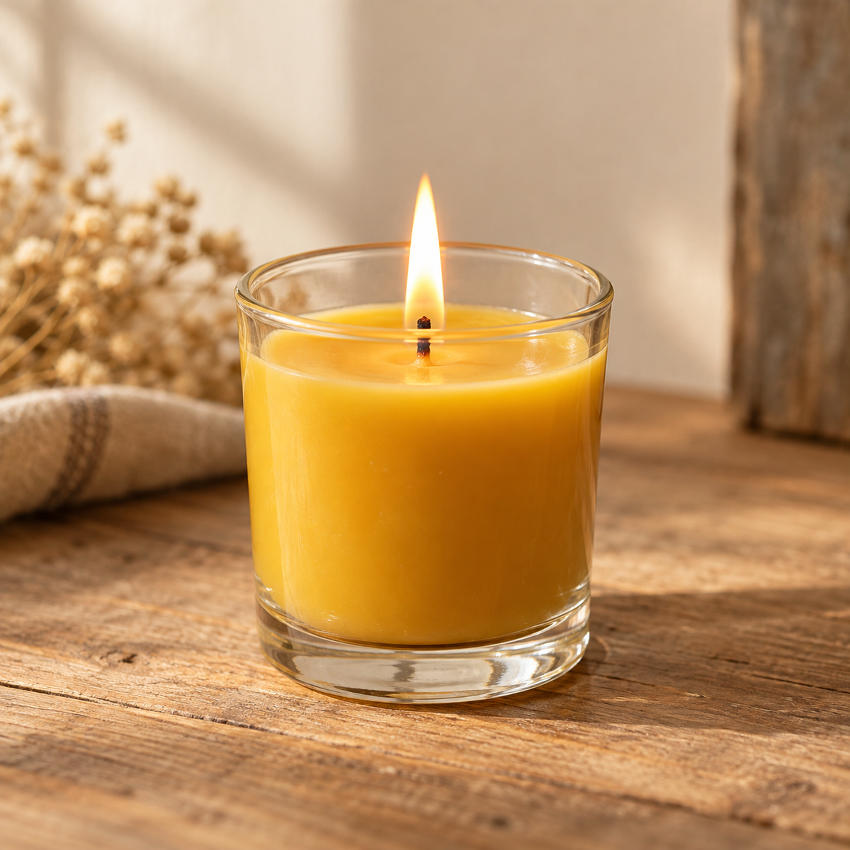 Beeswax Votive Candle