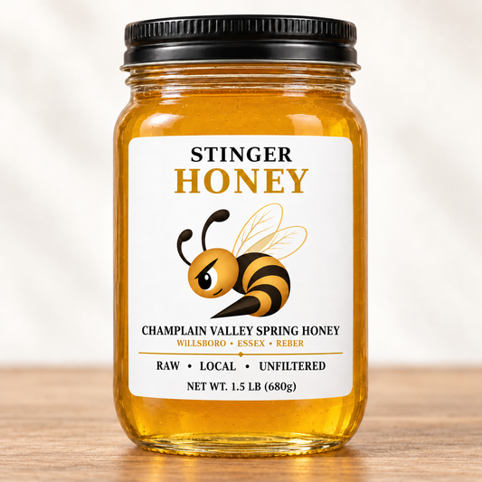 New York Champlain Valley Spring Honey